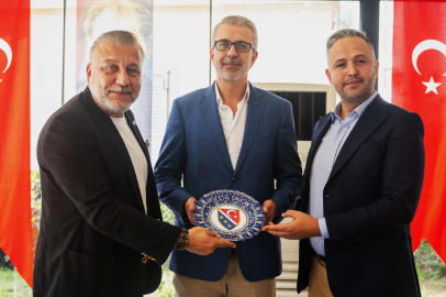 Boşnak iş insanları Bornova’da buluştu