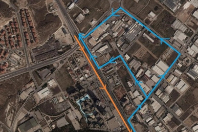 Denizli'de üst geçit çalışmalarında yeni etap